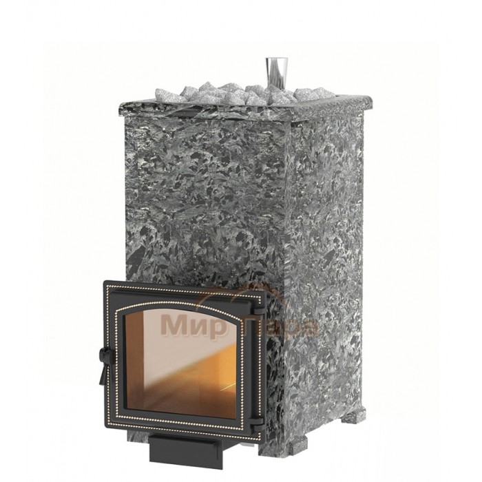 Печь для бани Комплект "Легенда Русский Пар 24 (240)" Пироксенит Элит 